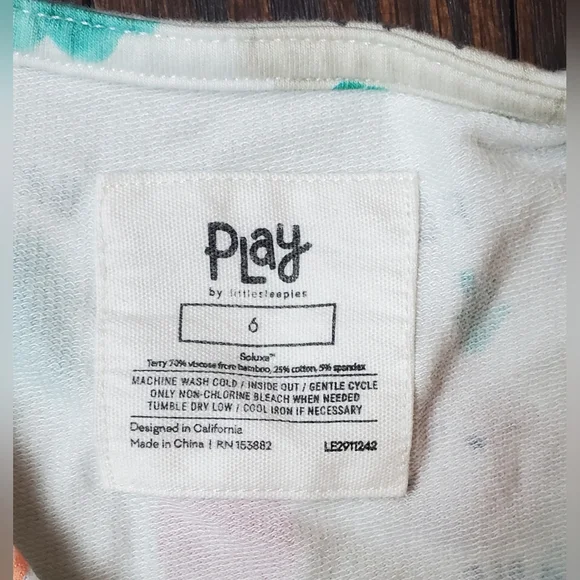 Little Sleepies Farmers Market Dress Size 6 - Picture 4 of 4